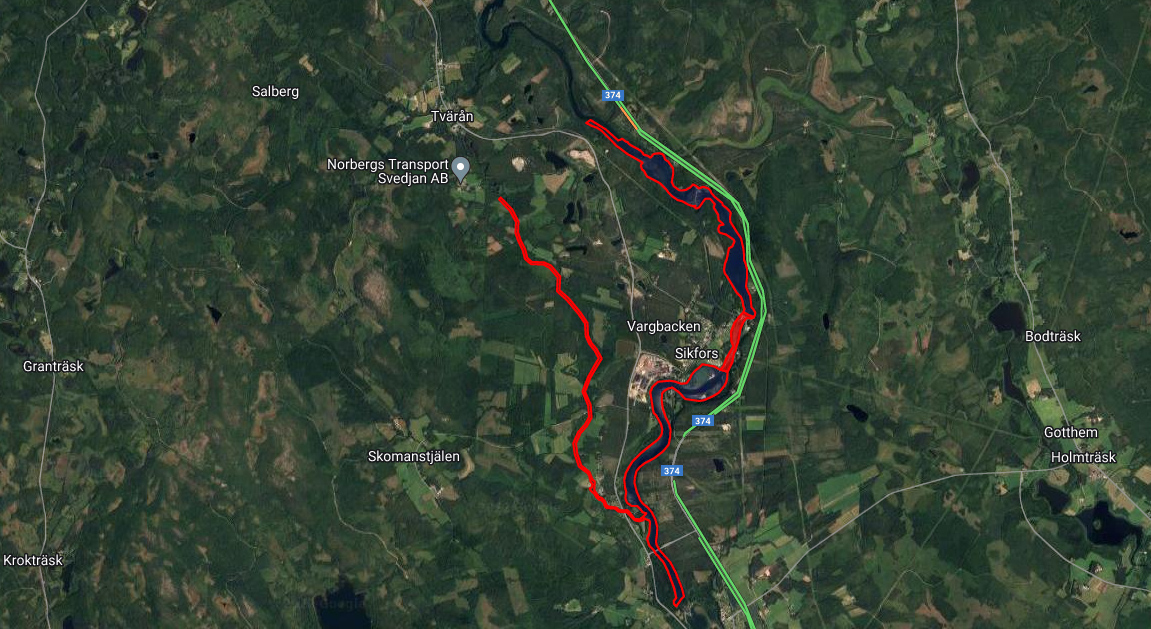 maps sikfors